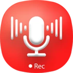 voice recorder android application logo